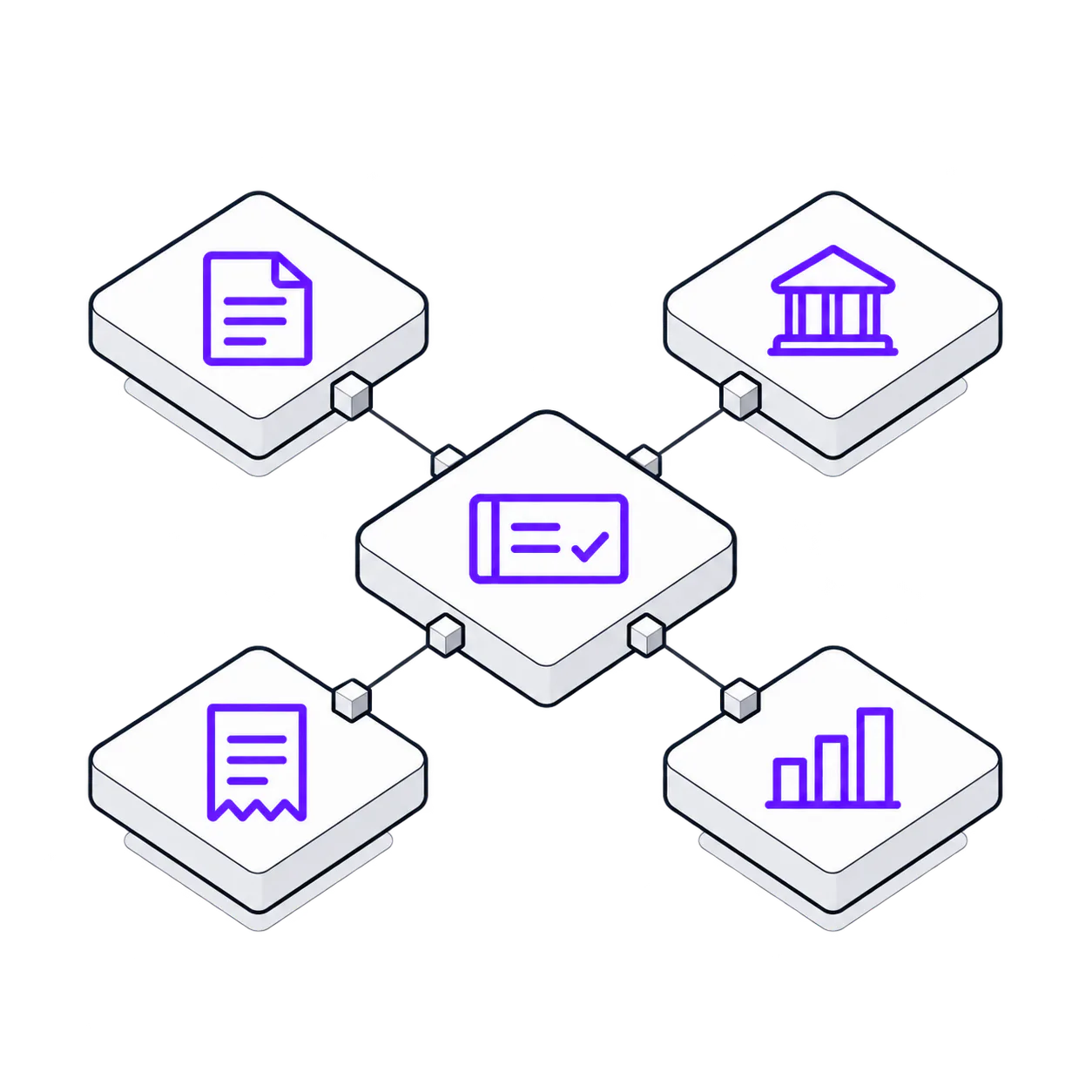 Xero financial workflows illustration